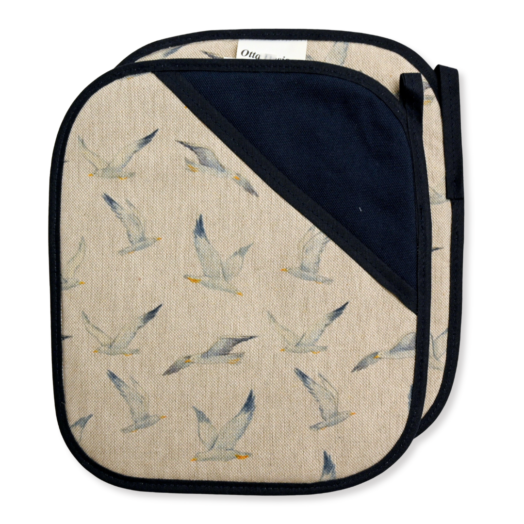 Oven Grippers (Pair) - Seagulls