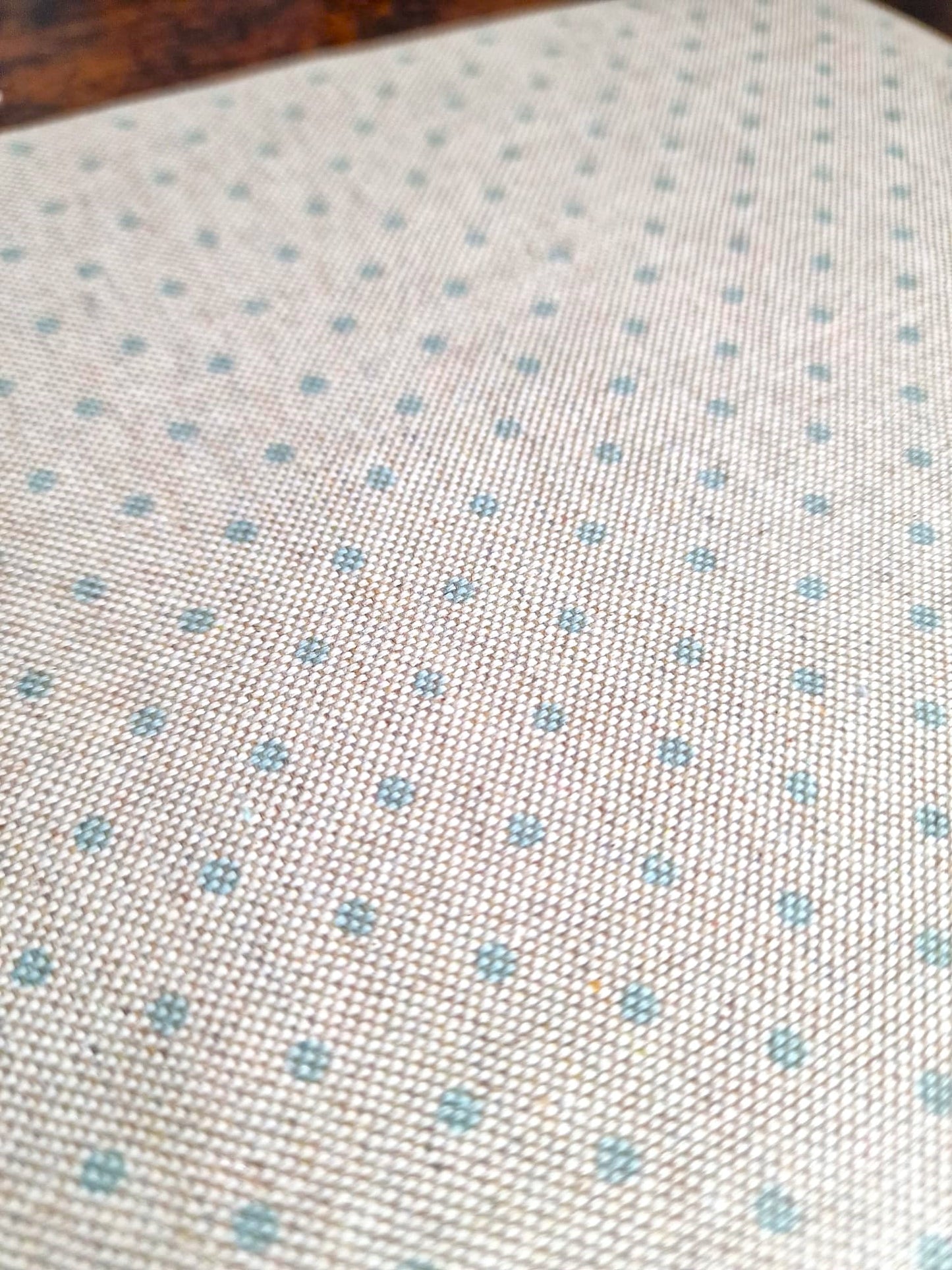 Tablecloth, Duck Egg Spot (wipe and wash)
