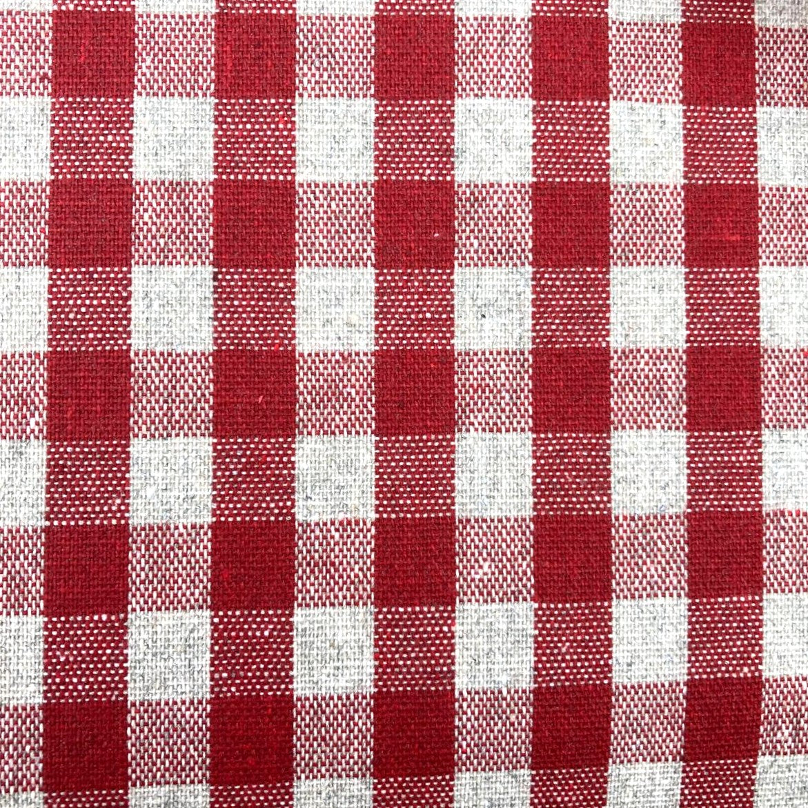 Tablecloth, Red Gingham (wipe and wash) in 5 sizes