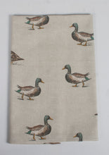 Load image into Gallery viewer, Cotton Tea Towel, Ducks
