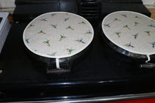 Load image into Gallery viewer, Aga Tops, Range Covers, Chefs Pads, Hob Covers Humming Bird pair
