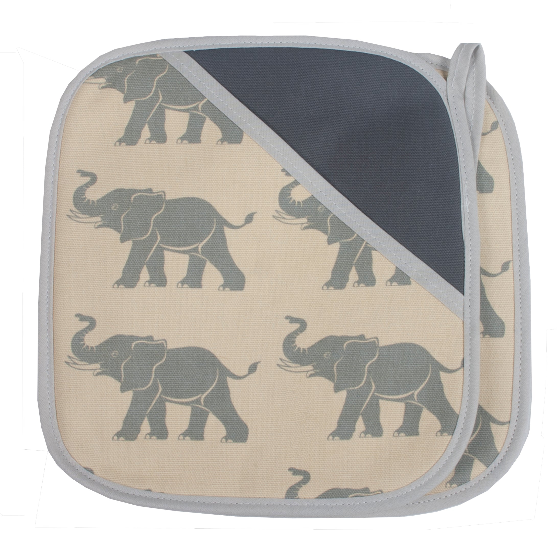 Oven Grippers, Yellow Elephants (pair)
