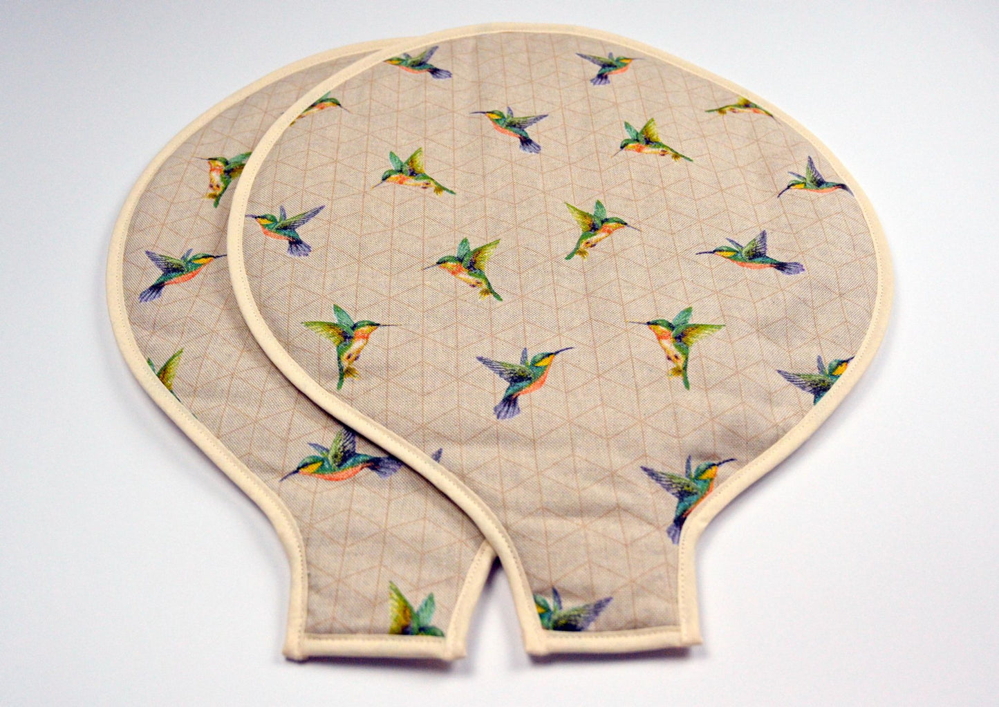 Magnetic Aga Tops, Range/Hob Covers, Humming Bird (pair)