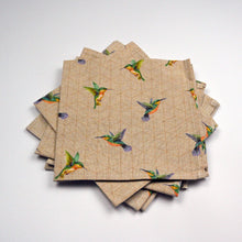Load image into Gallery viewer, Napkins x 4, Humming Bird
