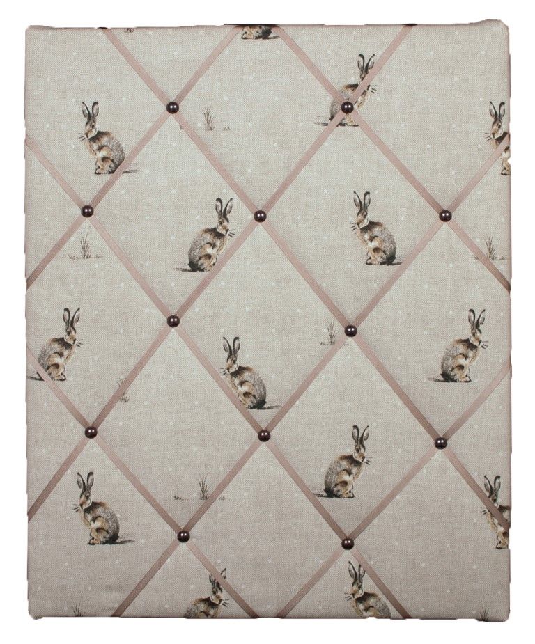 hares notice board on white background