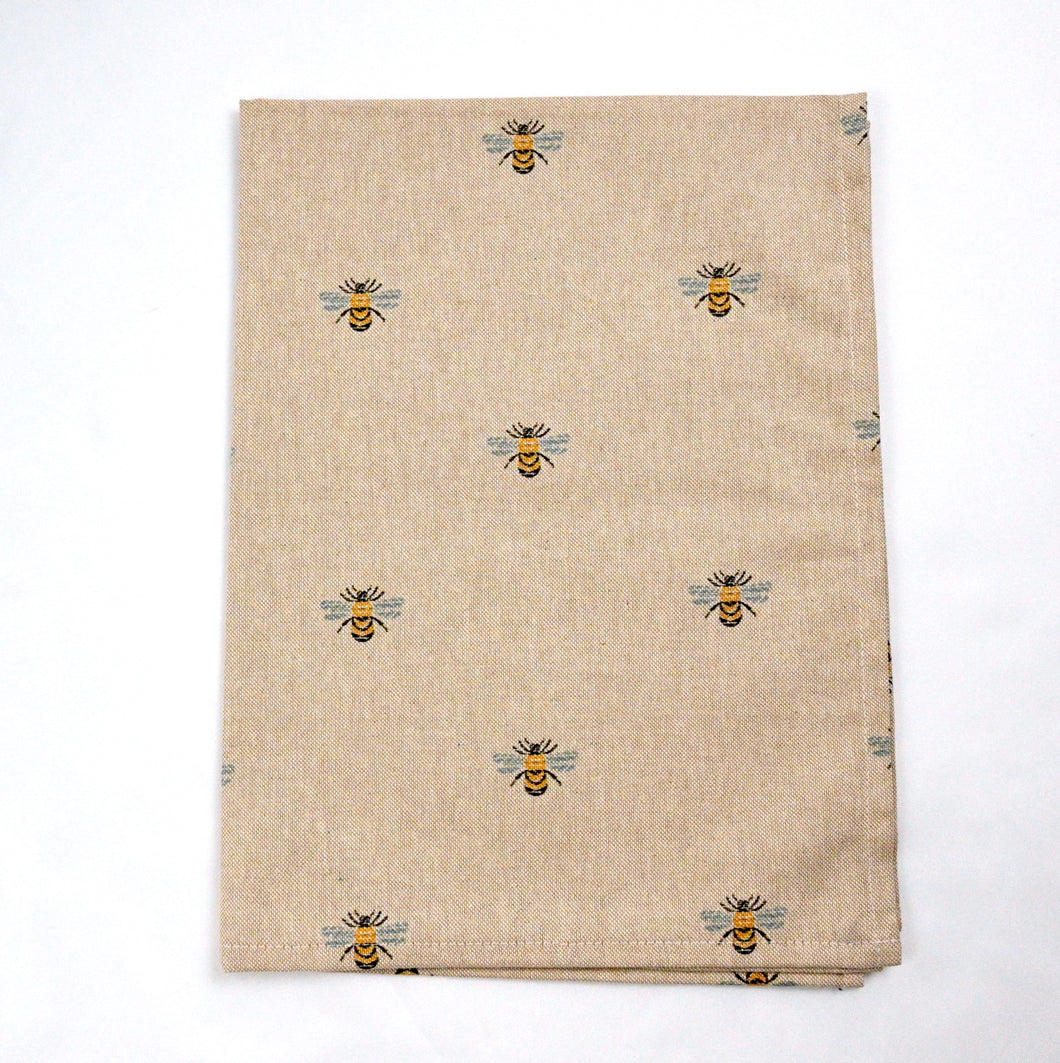 Cotton Tea Towel - Bees