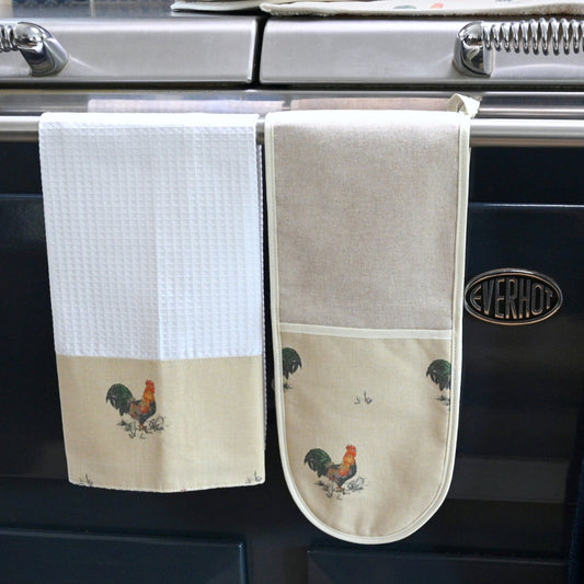 Oven Gloves, Cockerel
