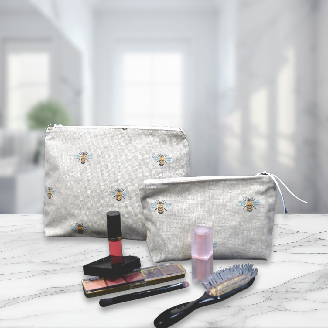 Cosmetic & Wash Bags - Bees