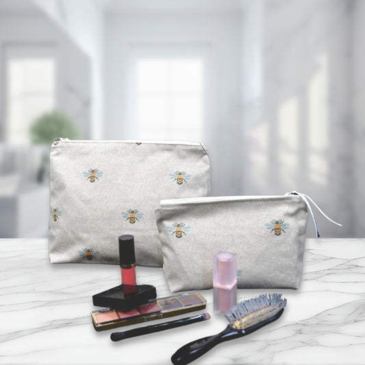 Cosmetic & Wash Bags - Bees