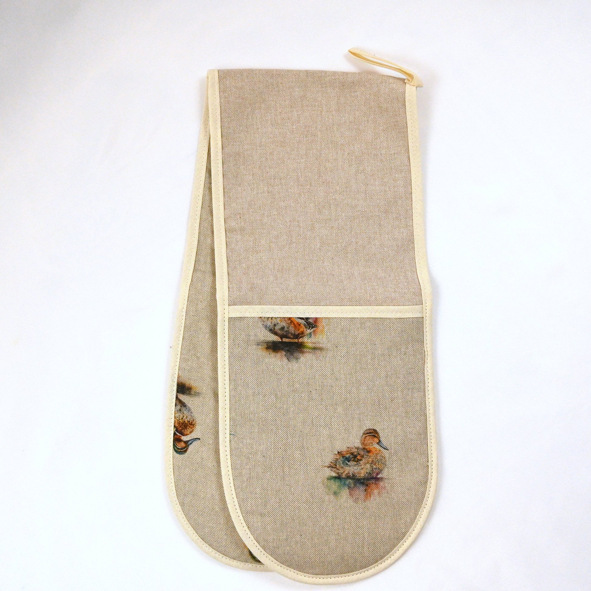 double oven gloves in duck design