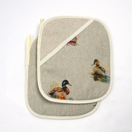 Oven Grippers (Pair) - Ducks