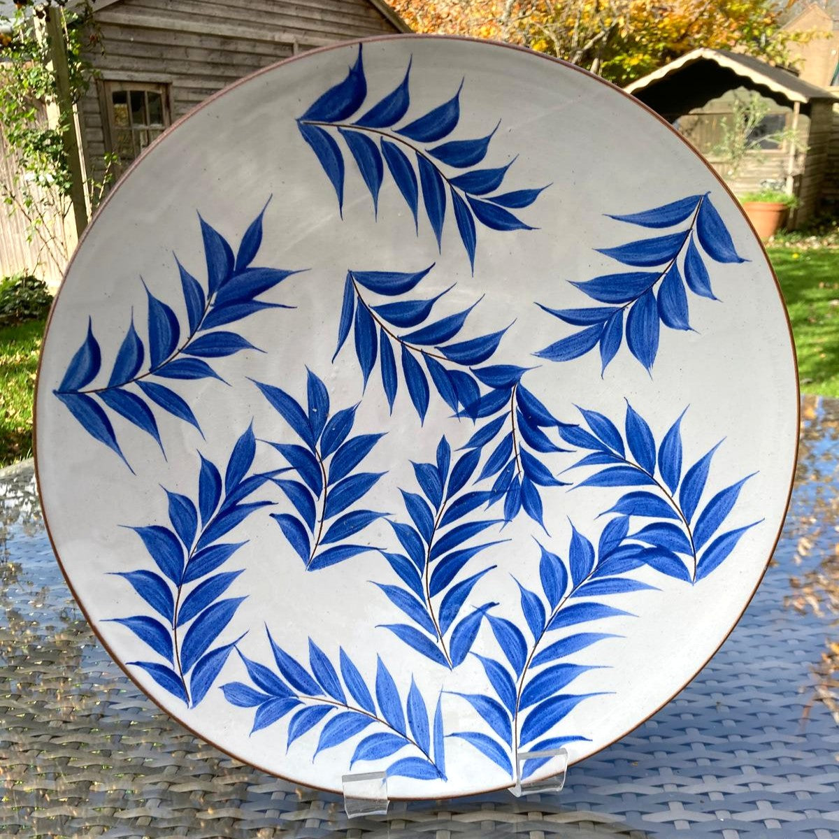 Ceramic Bowl - Cobalt Branches