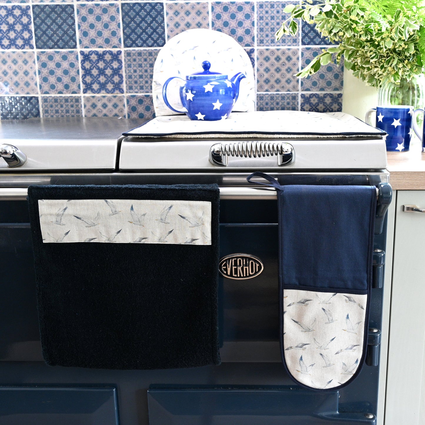 Hand Roller Towels, Seagulls