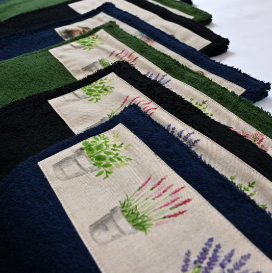 Hand Roller Towels, Herb Garden