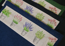 Load image into Gallery viewer, Hand Roller Towels, Herb Garden
