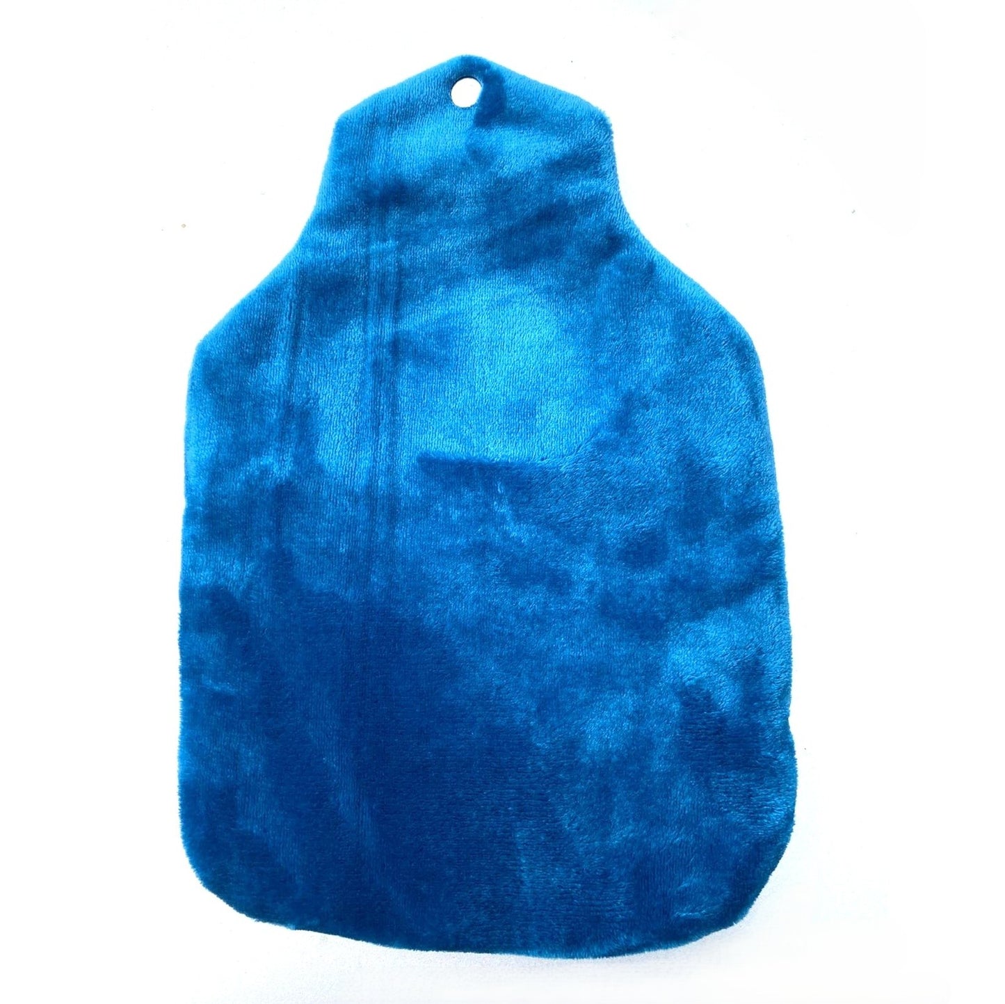 Soft Fleece Padded Hot Water Bottle Cover, Blue