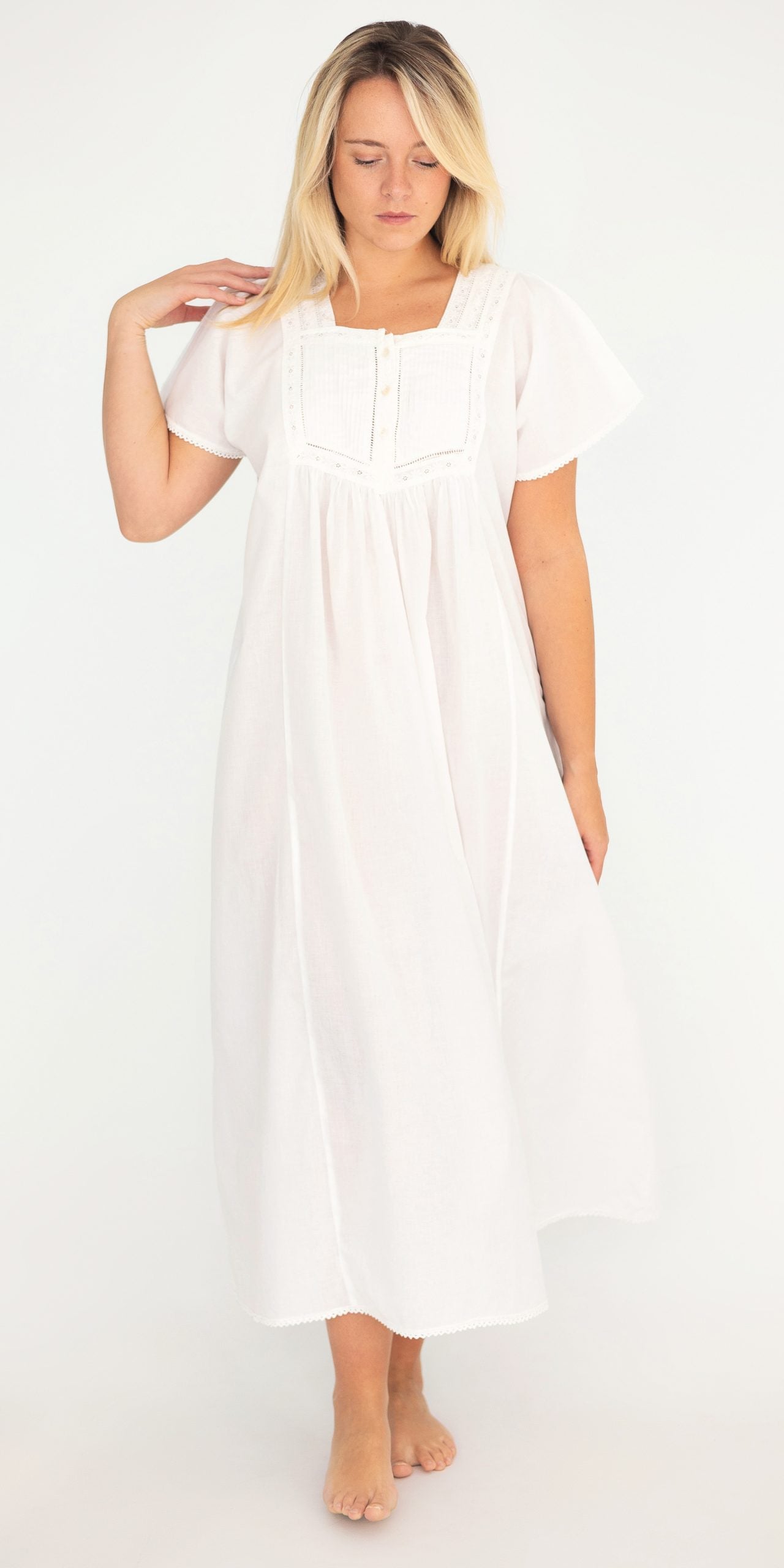 different model full length standing