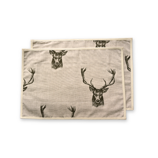 Placemats, Stag