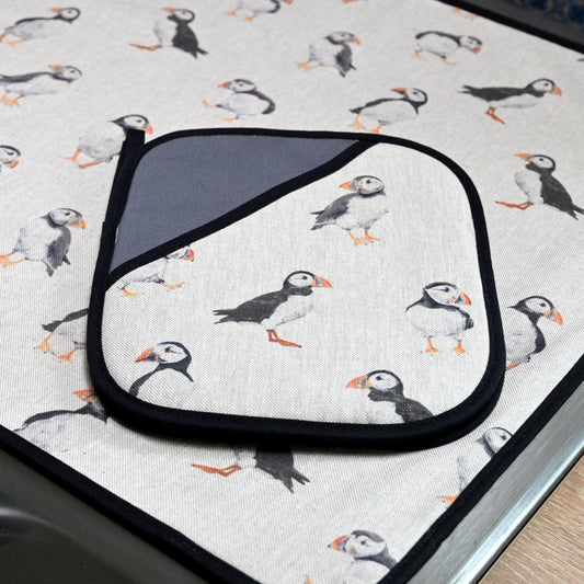 Oven Grippers, Puffin (Pair)