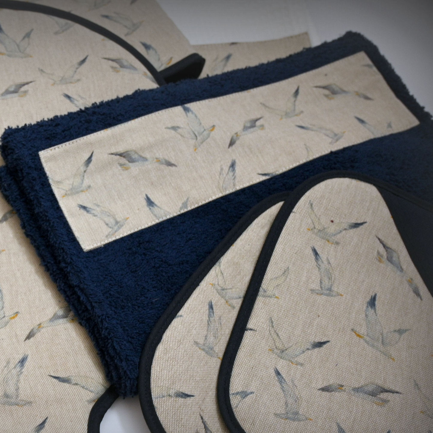 Hand Roller Towels, Seagulls