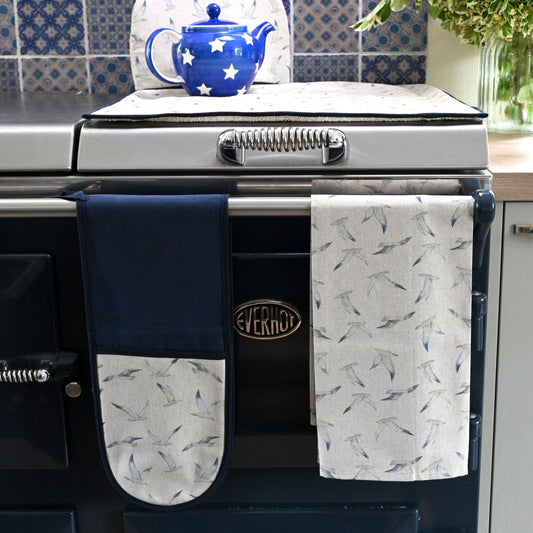 Cotton Tea Towel, Seagulls