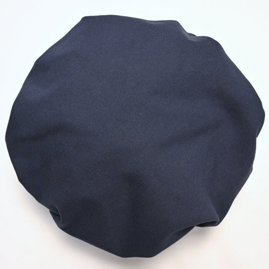Shower hat in navy 
