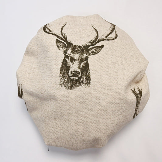 shower hat in stags design
