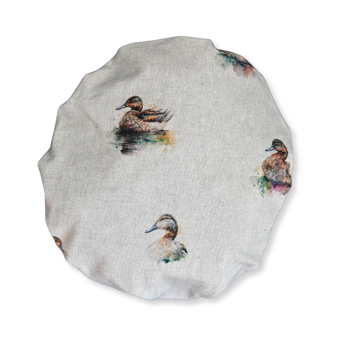 shower hat in ducks design