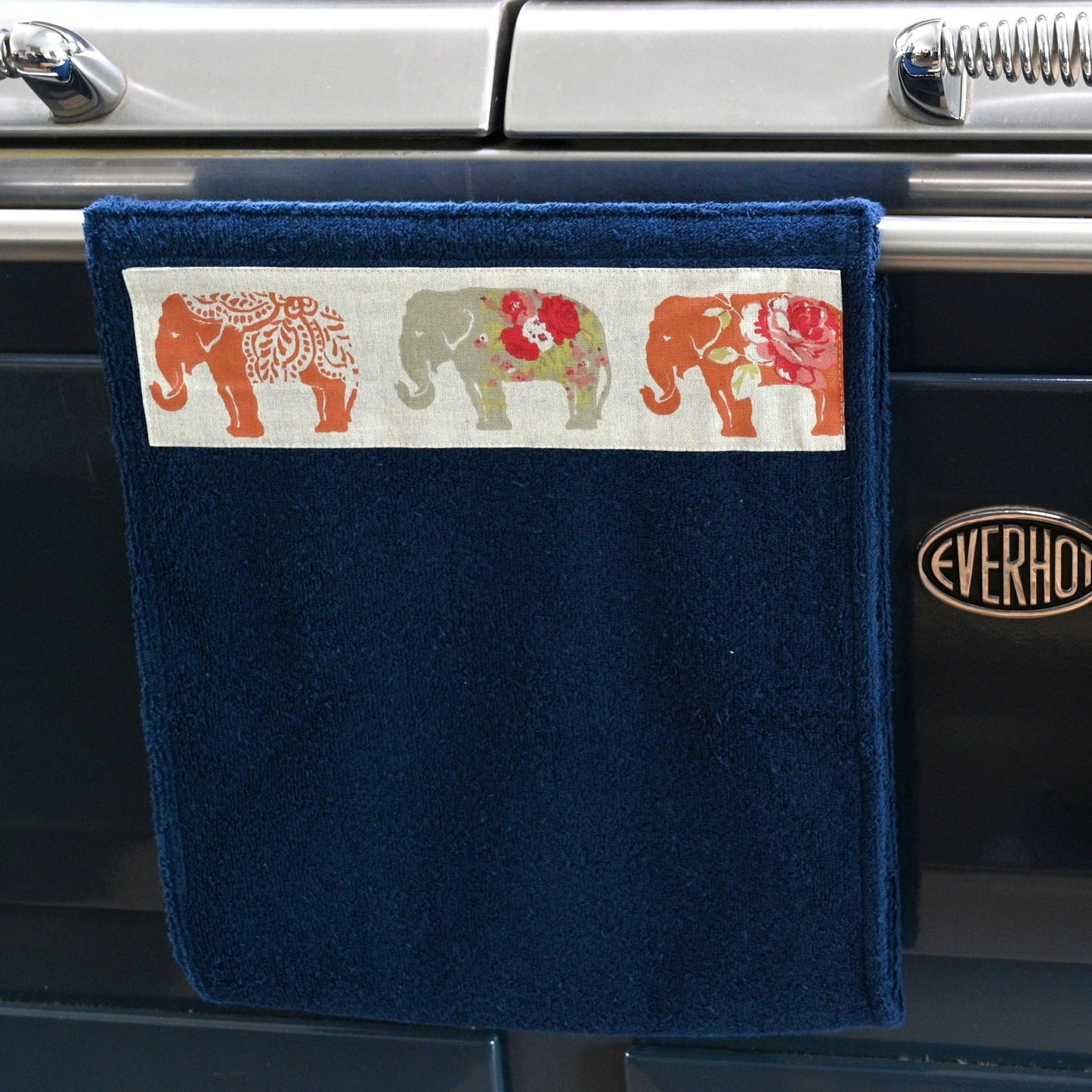 Hand Roller Towels, Spice Elephants