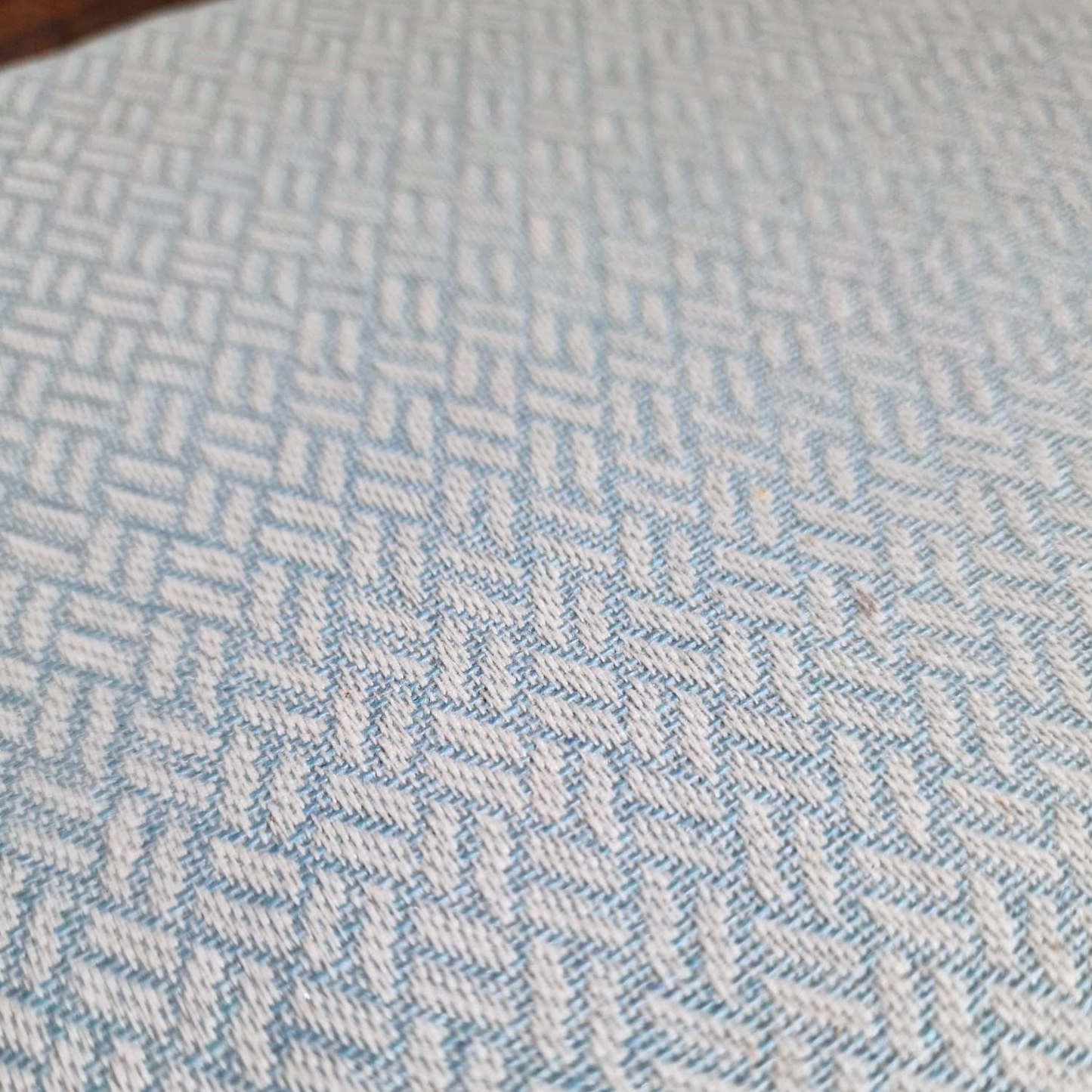 Tablecloth, Duck Egg Trellis (wipe and wash)