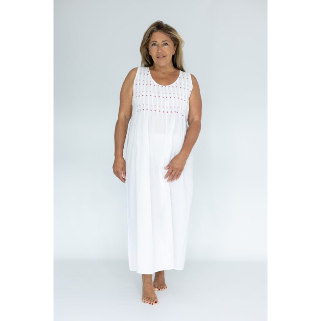 daisy nightdress modelled stood up