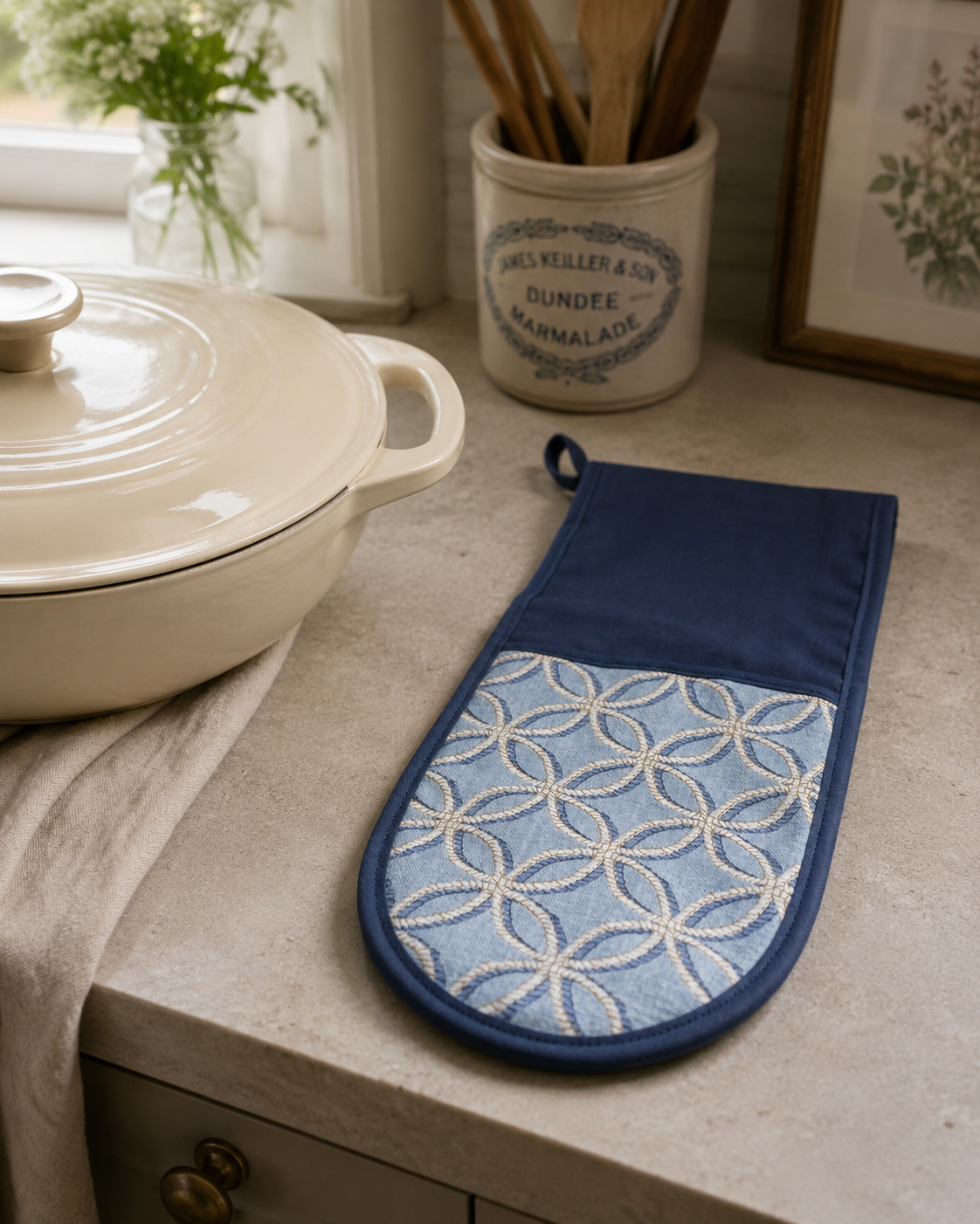 Oven Gloves - Nautical Rope