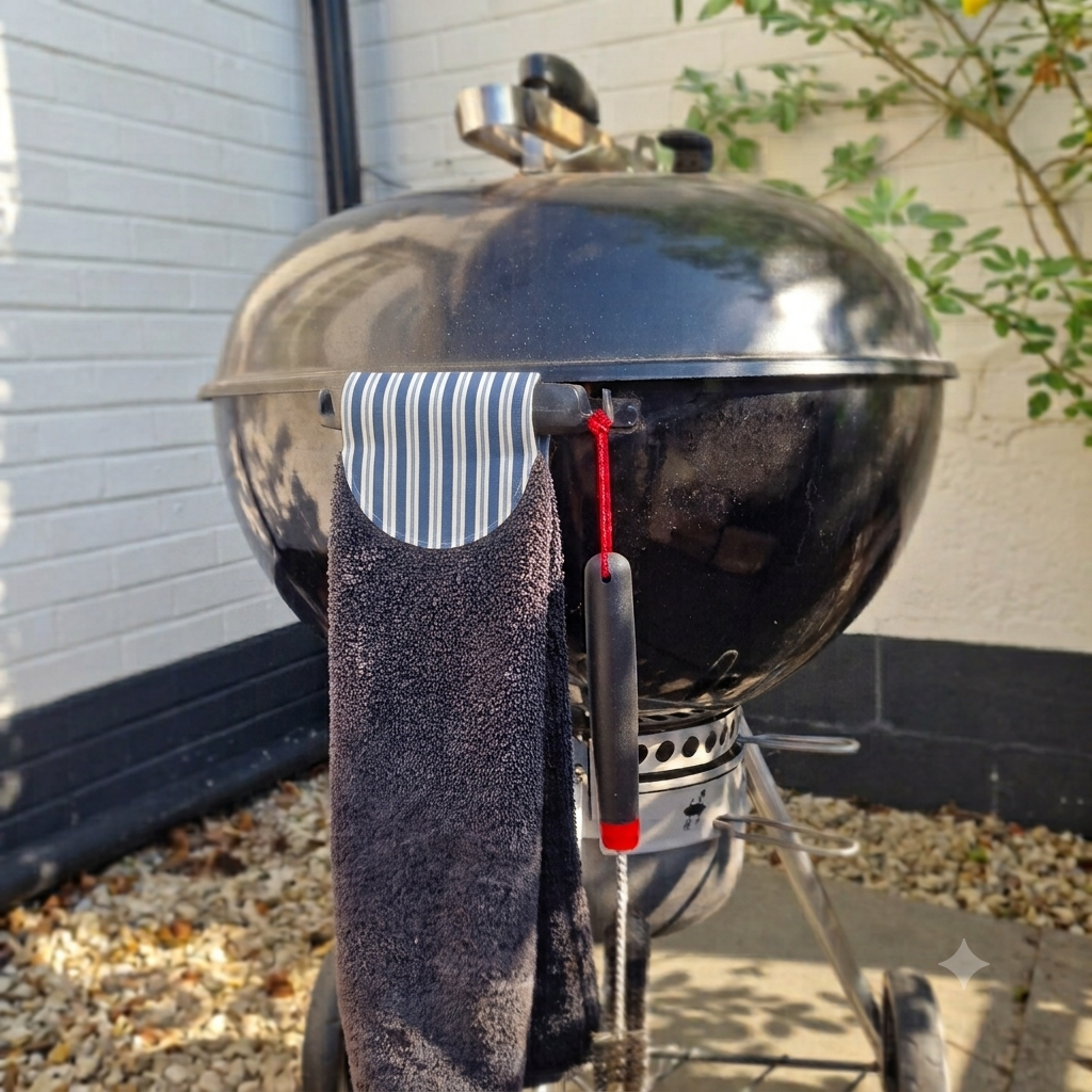 Hang ups, Kitchen towels, Sea Stripe
