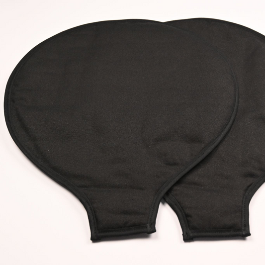 Magnetic Aga Tops, Range/Hob Covers, Black (pair)