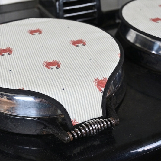 Magnetic Aga Tops, Range/Hob covers - Crab (pair)