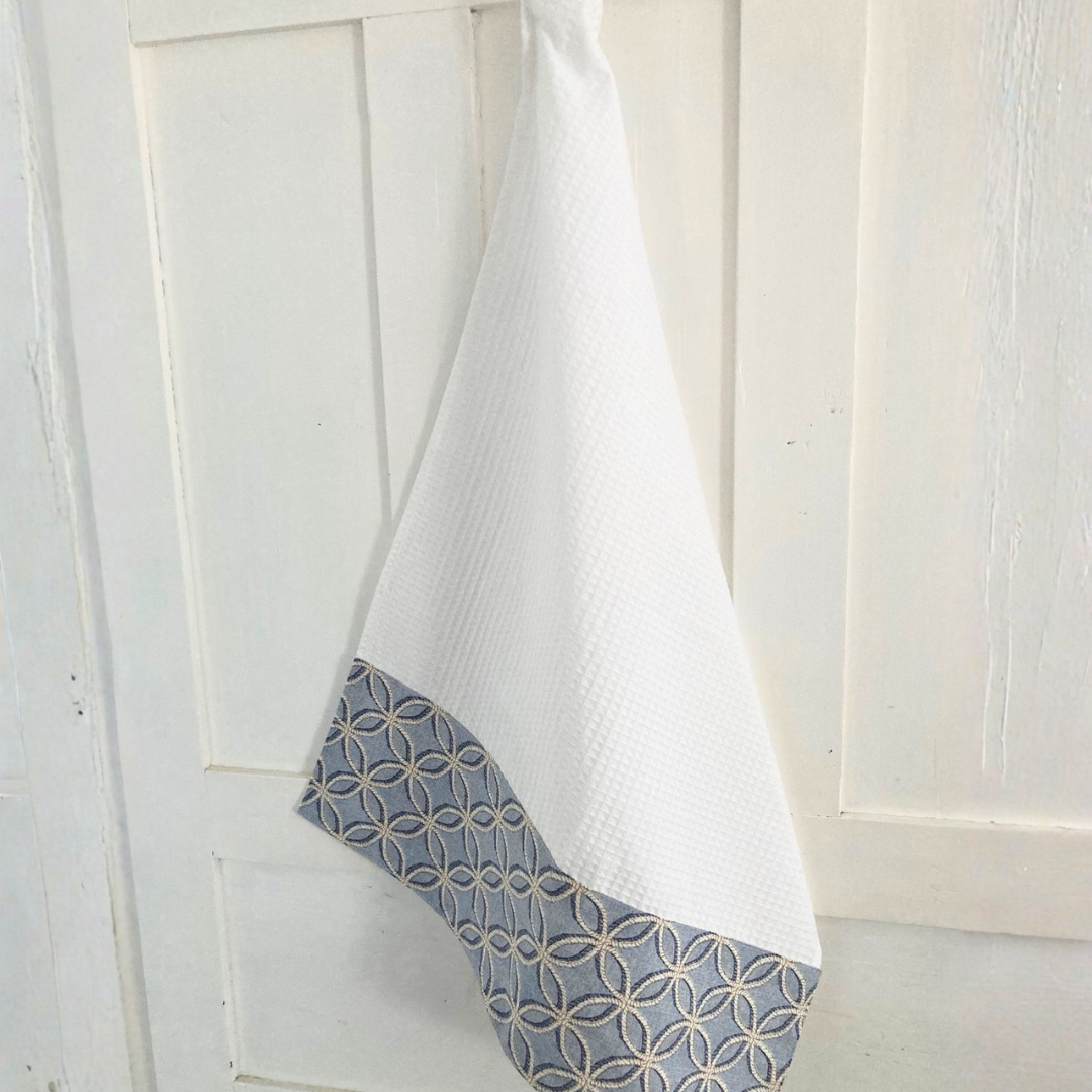 Waffle Tea Towel, Nautical Rope