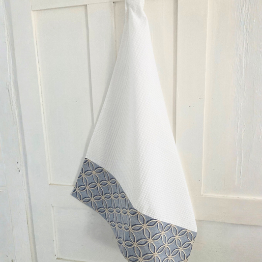 Waffle Tea Towel, Nautical Rope