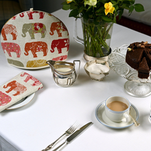 Load image into Gallery viewer, Tea Cosy, Spice Elephants
