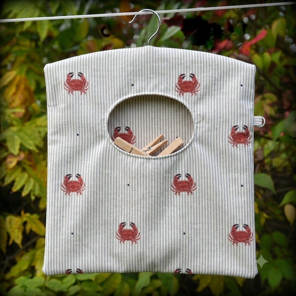 Peg Bag - Crab