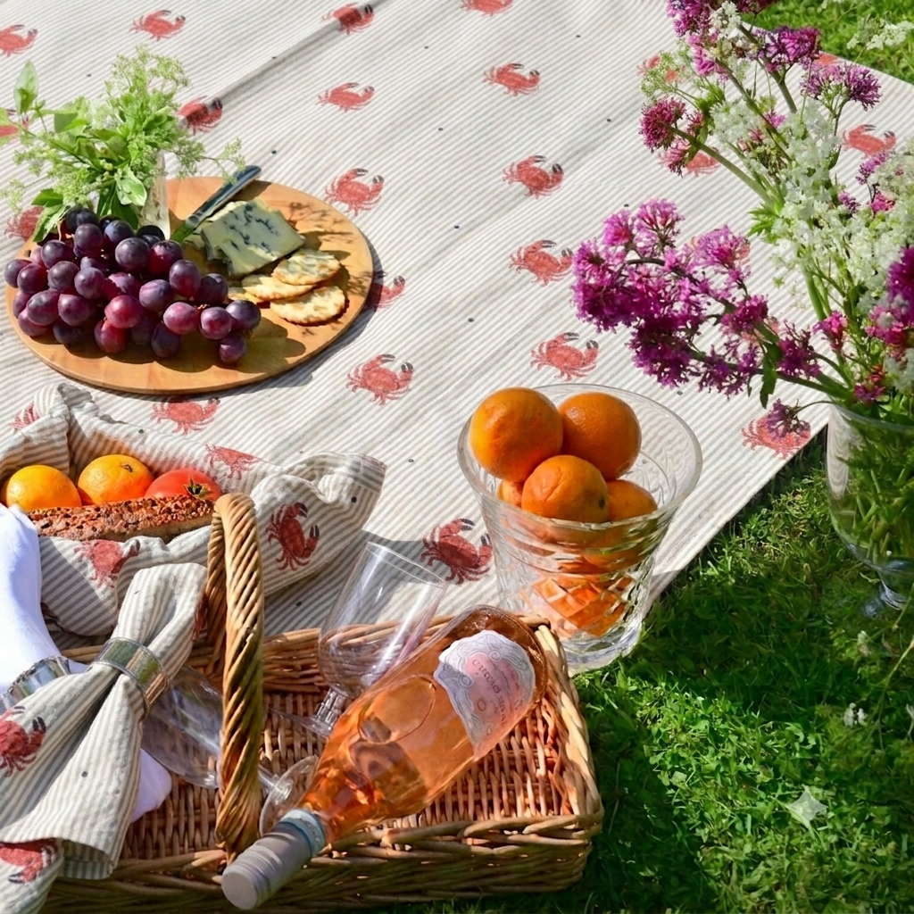 Picnic Rug - Crab