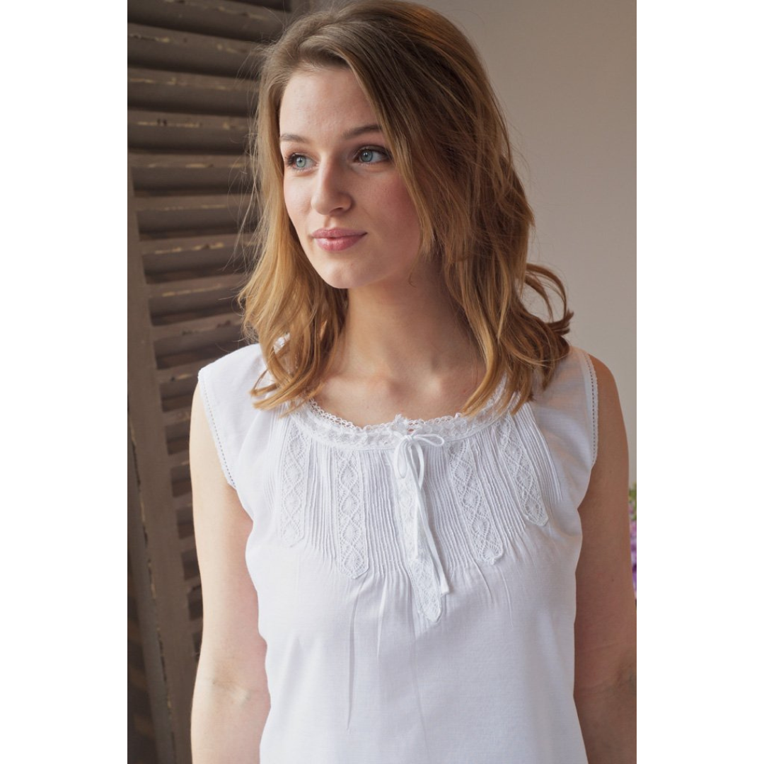 close up of bodice modelled