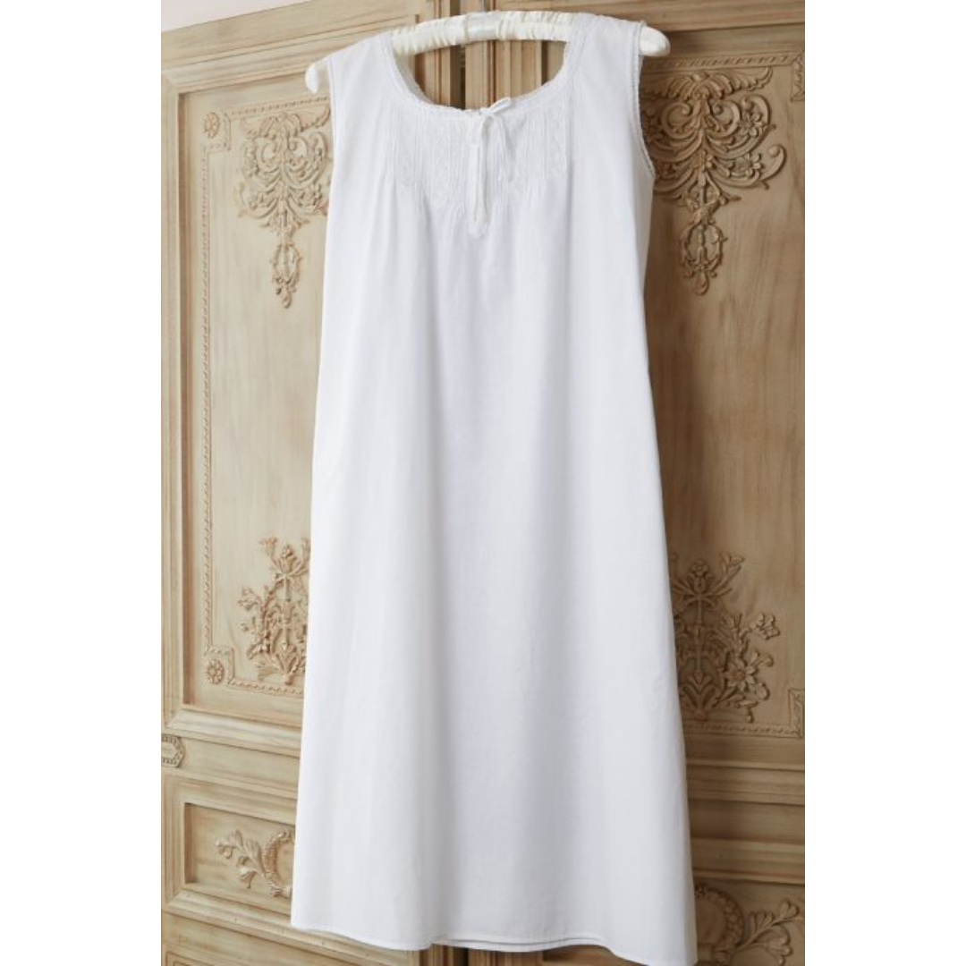 dress hung up on wardrobe