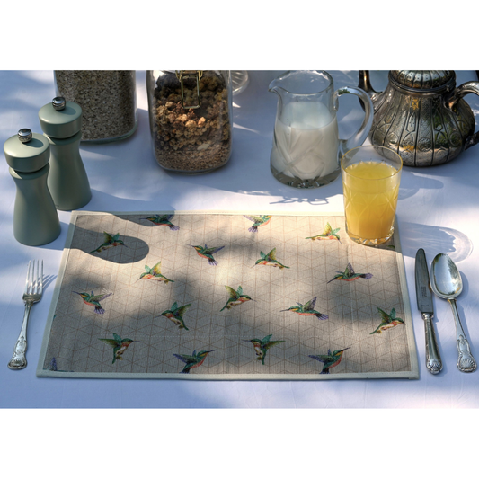 Placemats, Humming Birds