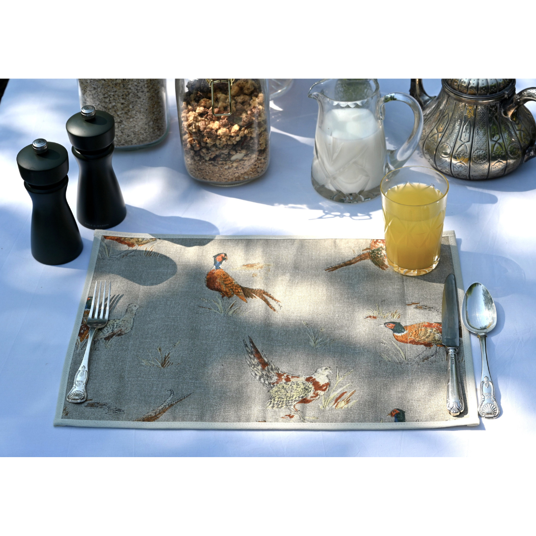 Placemats, Pheasant