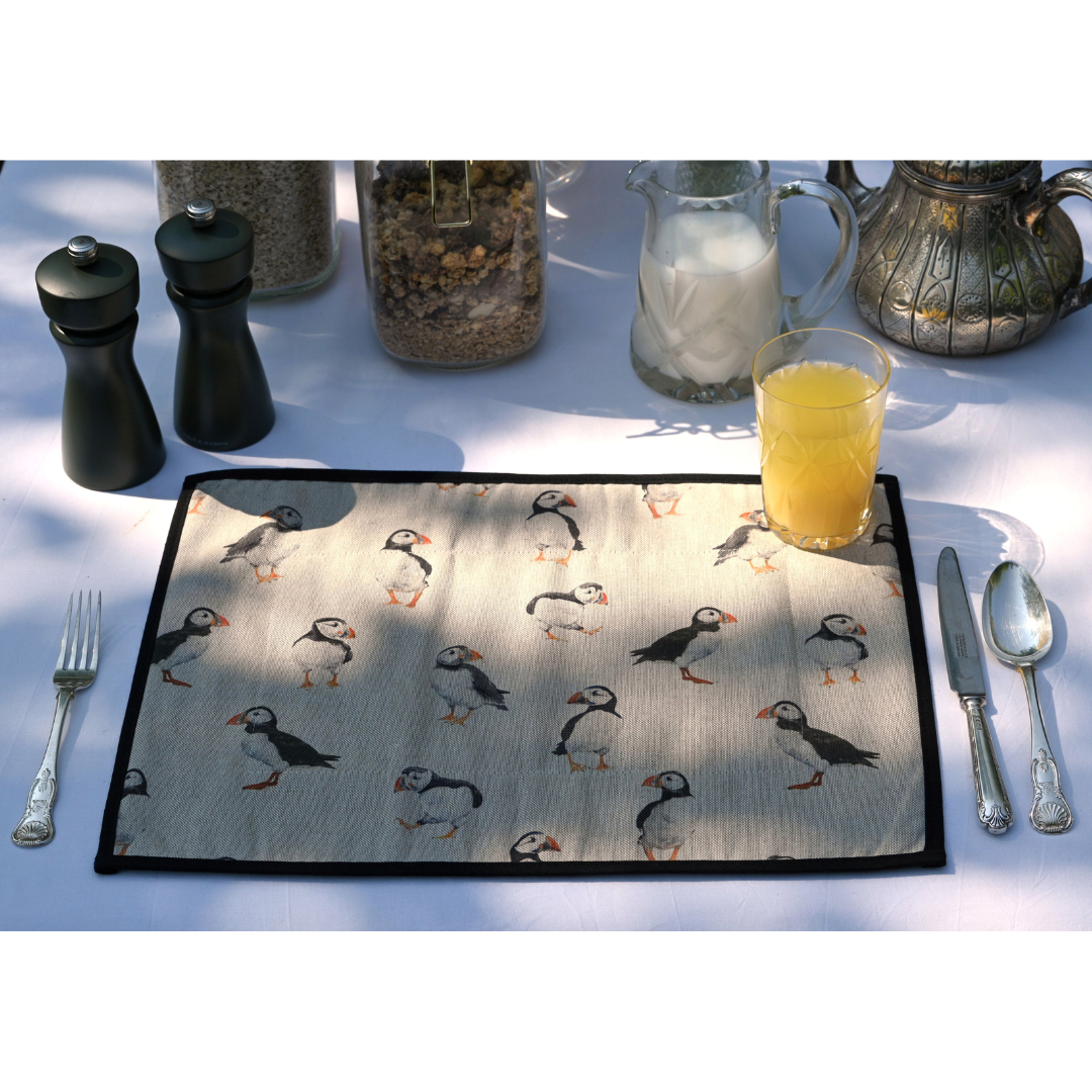 Placemats, Puffins