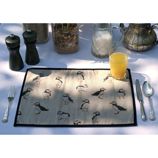 Placemats, Puffins