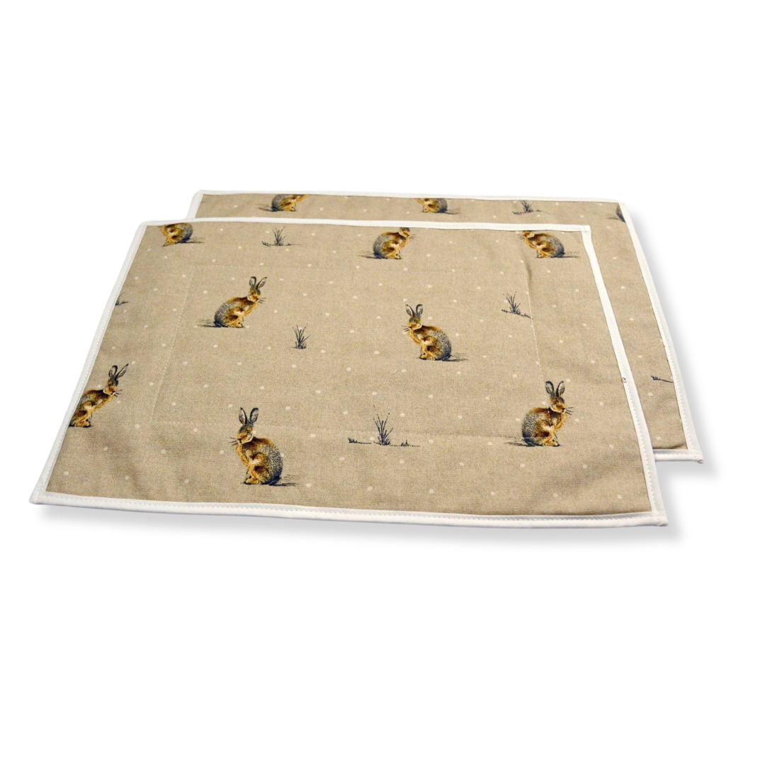 Placemats, Hares