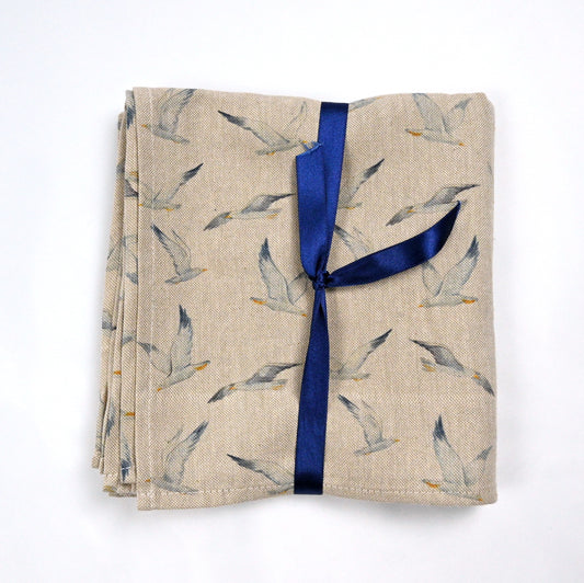 Napkins x 4, Seagulls