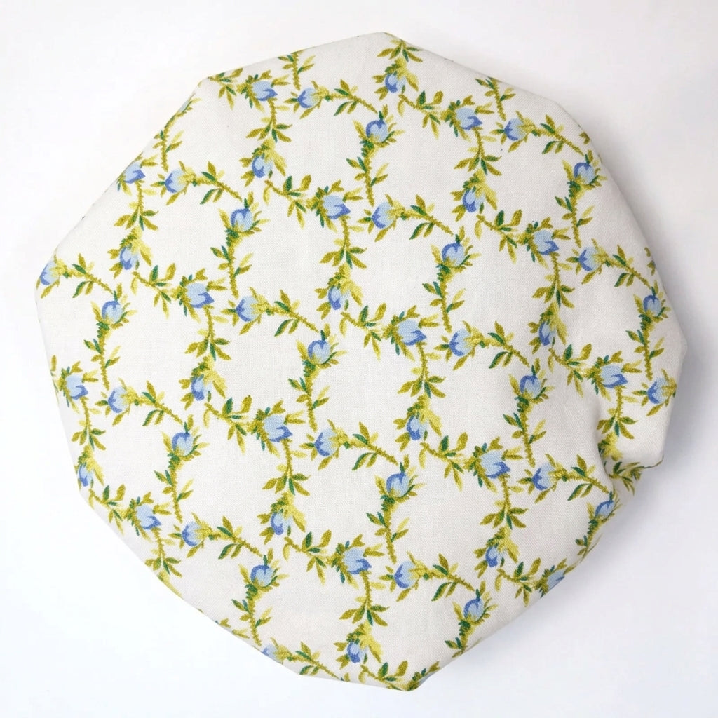 Shower Hat - Green Floral