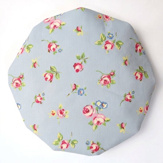 Shower Hat - Blue & Pink Floral